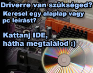 Ingyenesen letlthet driverek - hasznlt alaplap, hasznlt pc, egyb szmtgp alkatrszekhez